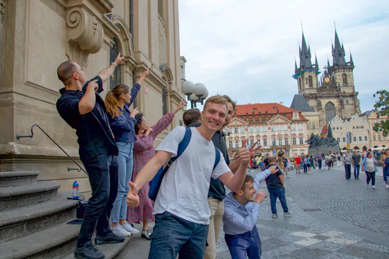 Prague Landmarks Scavenger Hunt Race